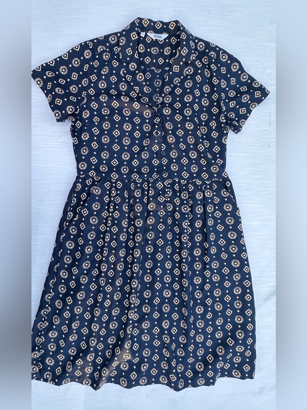 Bridge & Burn Ruby Short Sleeve Modal Shirt Dress | S  NWOT